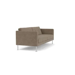 Unit10 L42 Firhøj - 2,5 pers. sofa - Stål - Taupe (233)- 2,5 Personers Sofa