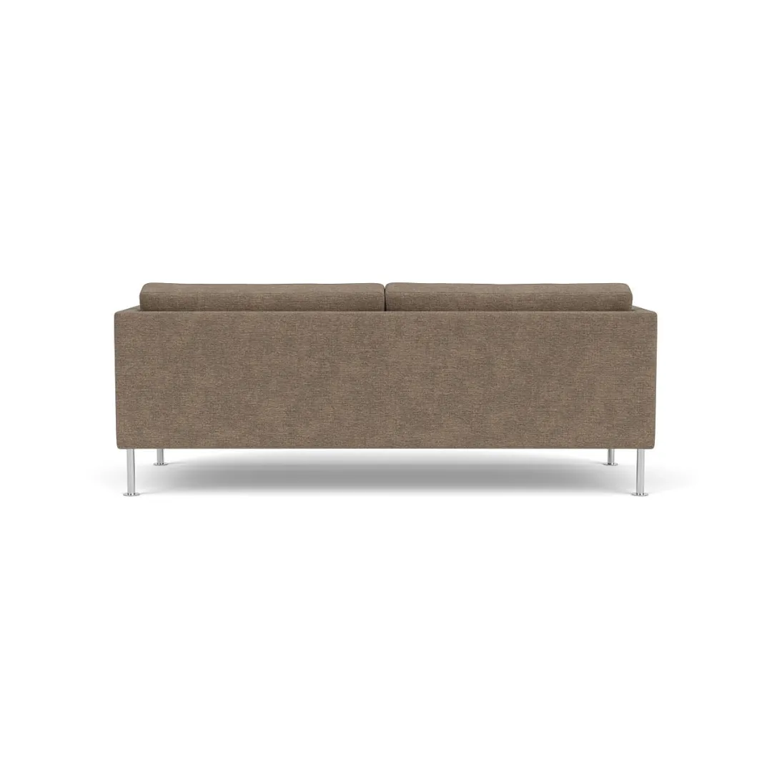 Unit10 L42 Firhøj - 2,5 pers. sofa - Stål - Taupe (233)- 2,5 Personers Sofa