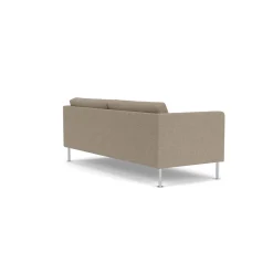 Unit10 L42 Firhøj - 2,5 pers. sofa - Stål - Light Grey- 2,5 Personers Sofa