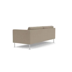 Unit10 L42 Firhøj - 2,5 pers. sofa - Stål - Light Grey- 2,5 Personers Sofa