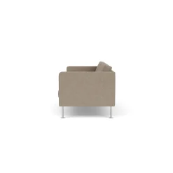 Unit10 L42 Firhøj - 2,5 pers. sofa - Stål - Light Grey- 2,5 Personers Sofa