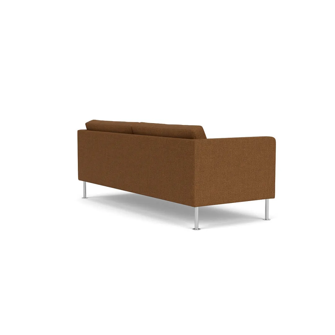 Unit10 L42 Firhøj - 2,5 pers. sofa - Stål - Brown (15)- 2,5 Personers Sofa