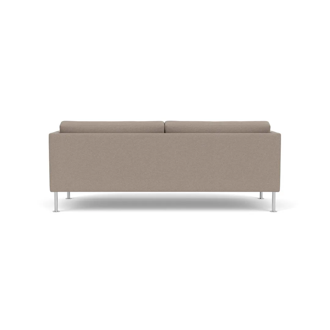 Unit10 L42 Firhøj - 2,5 pers. sofa - Stål - Stone (181)- 2,5 Personers Sofa