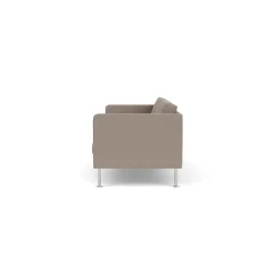 Unit10 L42 Firhøj - 2,5 pers. sofa - Stål - Stone (181)- 2,5 Personers Sofa