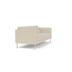 Unit10 L42 Firhøj - 2,5 pers. sofa - Stål - Beige (00)- 2,5 Personers Sofa