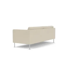 Unit10 L42 Firhøj - 2,5 pers. sofa - Stål - Beige (00)- 2,5 Personers Sofa