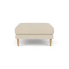 Unit10 L42 Firhøj - Puf - Eg - Beige (90)- 3 Personers Sofa|2,5 Personers Sofa