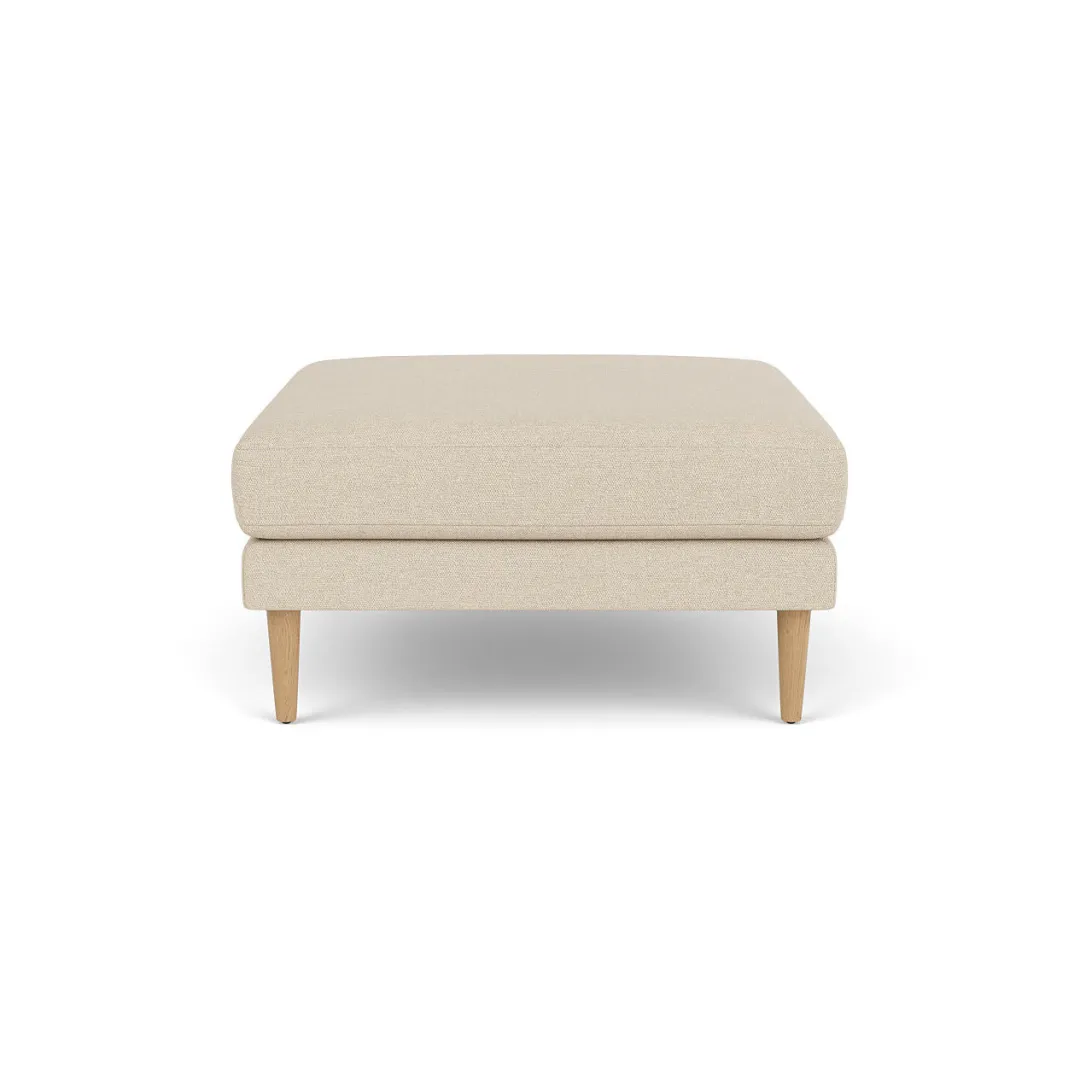 Unit10 L42 Firhøj - Puf - Eg - Beige (90)- 3 Personers Sofa|2,5 Personers Sofa
