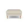 Unit10 L42 Firhøj - Puf - Eg - Beige (00)- 3 Personers Sofa|2,5 Personers Sofa