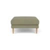 Unit10 L42 Firhøj - Puf - Eg - Green (58)- 3 Personers Sofa|2,5 Personers Sofa