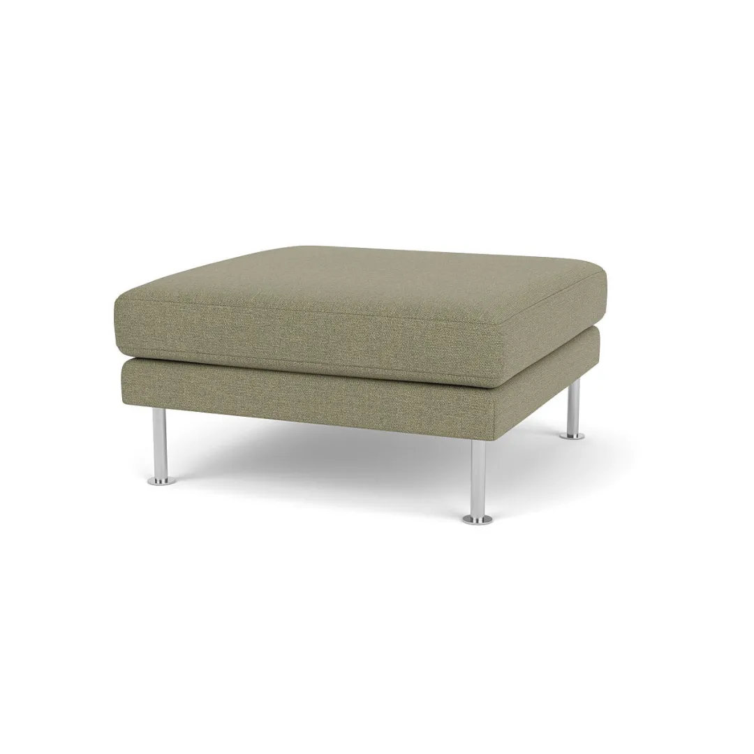 Unit10 L42 Firhøj - Puf - Stål - Green (58)- 3 Personers Sofa|2,5 Personers Sofa