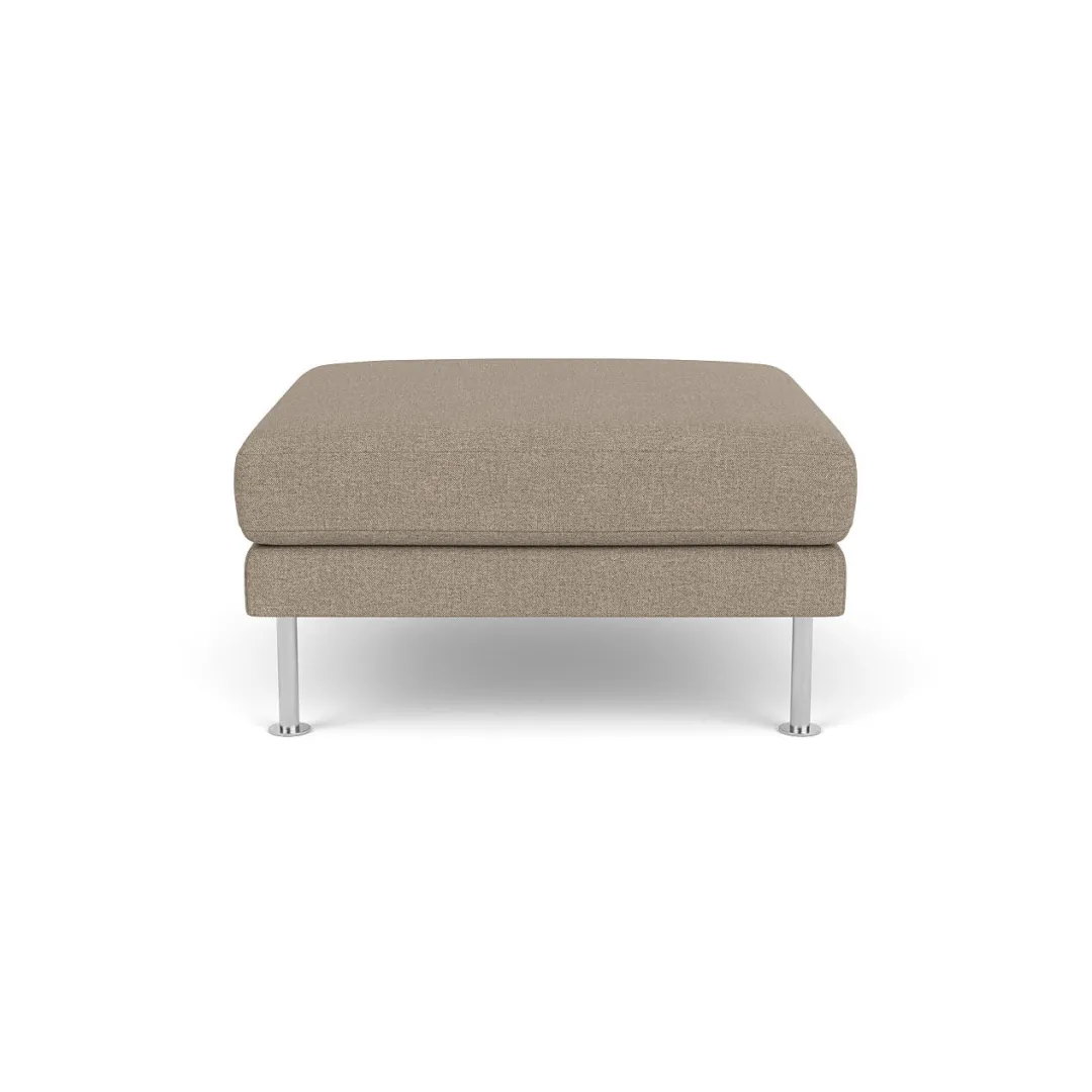 Unit10 L42 Firhøj - Puf - Stål - Light Grey (02)- 3 Personers Sofa|2,5 Personers Sofa