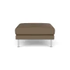 Unit10 L42 Firhøj - Puf - Stål - Taupe (61230)- 3 Personers Sofa|2,5 Personers Sofa