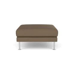 Unit10 L42 Firhøj - Puf - Stål - Taupe (61230)- 3 Personers Sofa|2,5 Personers Sofa