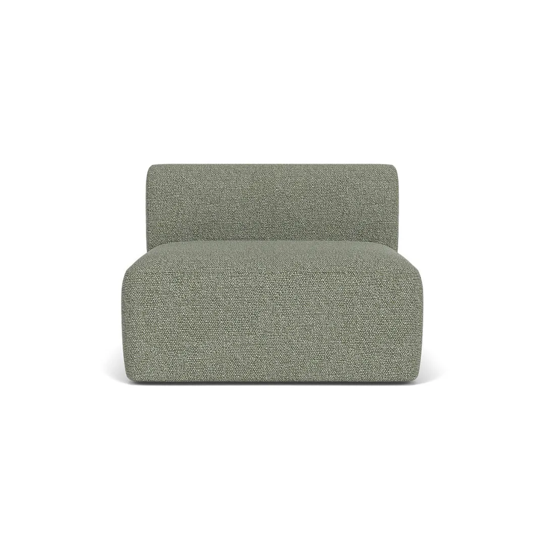 Krøyer & Sætter-Lassen L47 Korinth - Midtermodul - Monza - Green-Melange- Modulsofaer