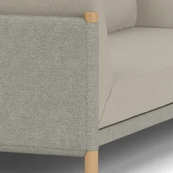 Karnov & Mahler L48 Moesgaard - 3 pers. sofa - Light Beige/White- 3 Personers Sofa