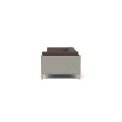 Karnov & Mahler L48 Moesgaard - 3 pers. sofa - Light Brown/Black- 3 Personers Sofa