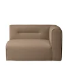 Laura Bilde L44 Mols - Højre modul - Taupe- Modulsofaer