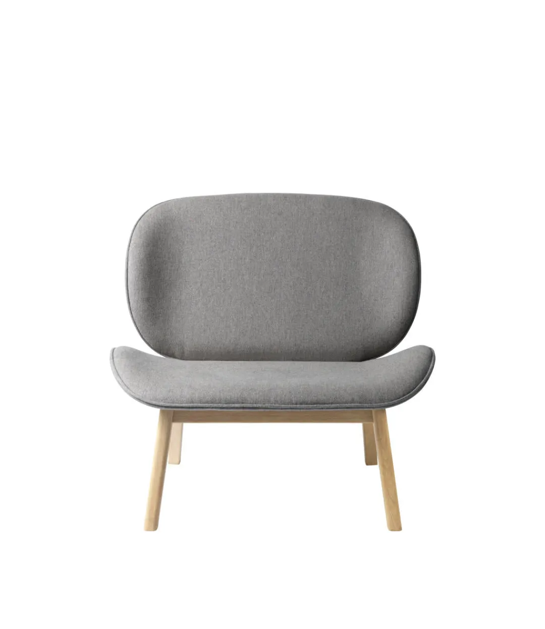Carina Maria Mølgaard Nielsen L32C5 Suru - Loungestol - Eg - Grey- Lænestole