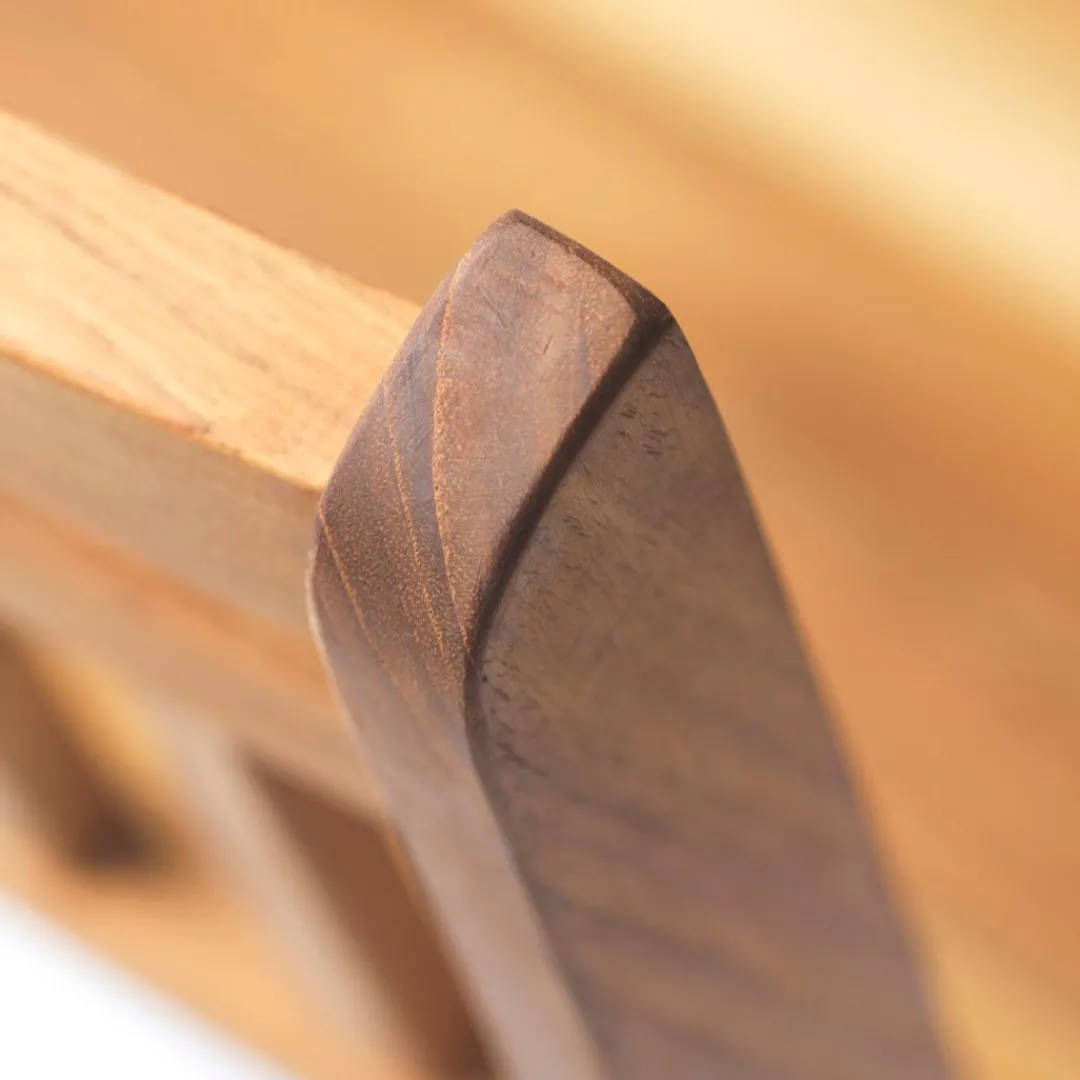 Thomas E. Alken M23 Lilleø - Altanstol - Stål - Teak- Havestole