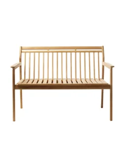 Thomas E. Alken M12 Sammen - 2 pers. havebænk med ryglæn - Teak- Havebænke