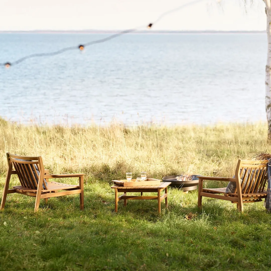 Thomas E. Alken M6 Sammen - Loungestol - Teak- Lounge Møbler