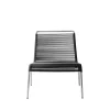 Salto & Sigsgaard M20L Teglgaard - Loungesnorestol - Sort- Lounge Møbler