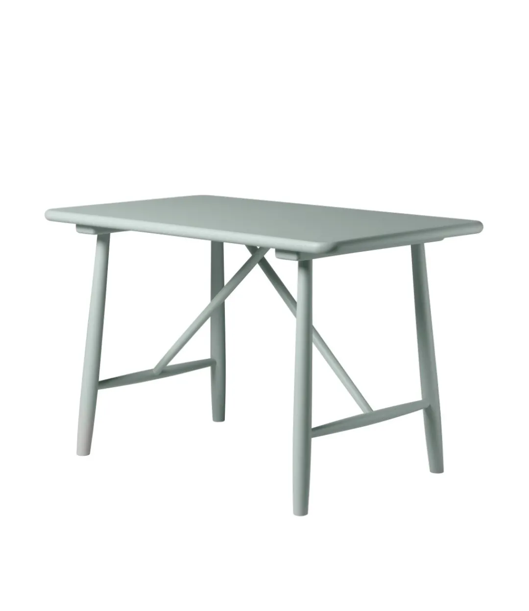 Børge Mogensen P10 - Børnebord - Bøg - Blue Grey-Børn Børnemøbler