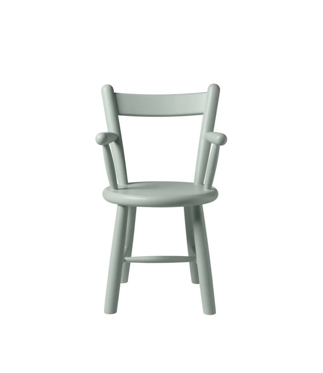 Børge Mogensen P9 - Børnestol - Bøg - Blue Grey-Børn Børnemøbler