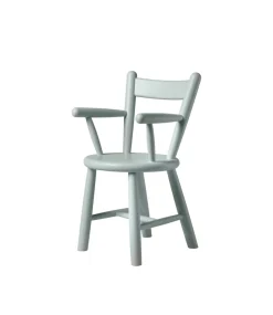 Børge Mogensen P9 - Børnestol - Bøg - Blue Grey-Børn Børnemøbler