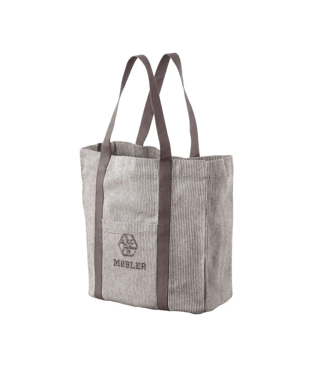 Grethe Meyer R15 Colorline - Mulepose - Hvid/Grå - 44 x 41,5- Muleposer