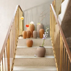 FDB Møbler S7 Lupin - Vase - Golden Brown - 22 cm- Vaser