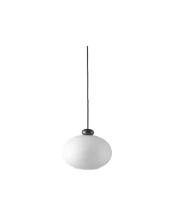 Philip Bro U2 Hiti - Pendel - Eg - Sort - Opalt glas- Pendler