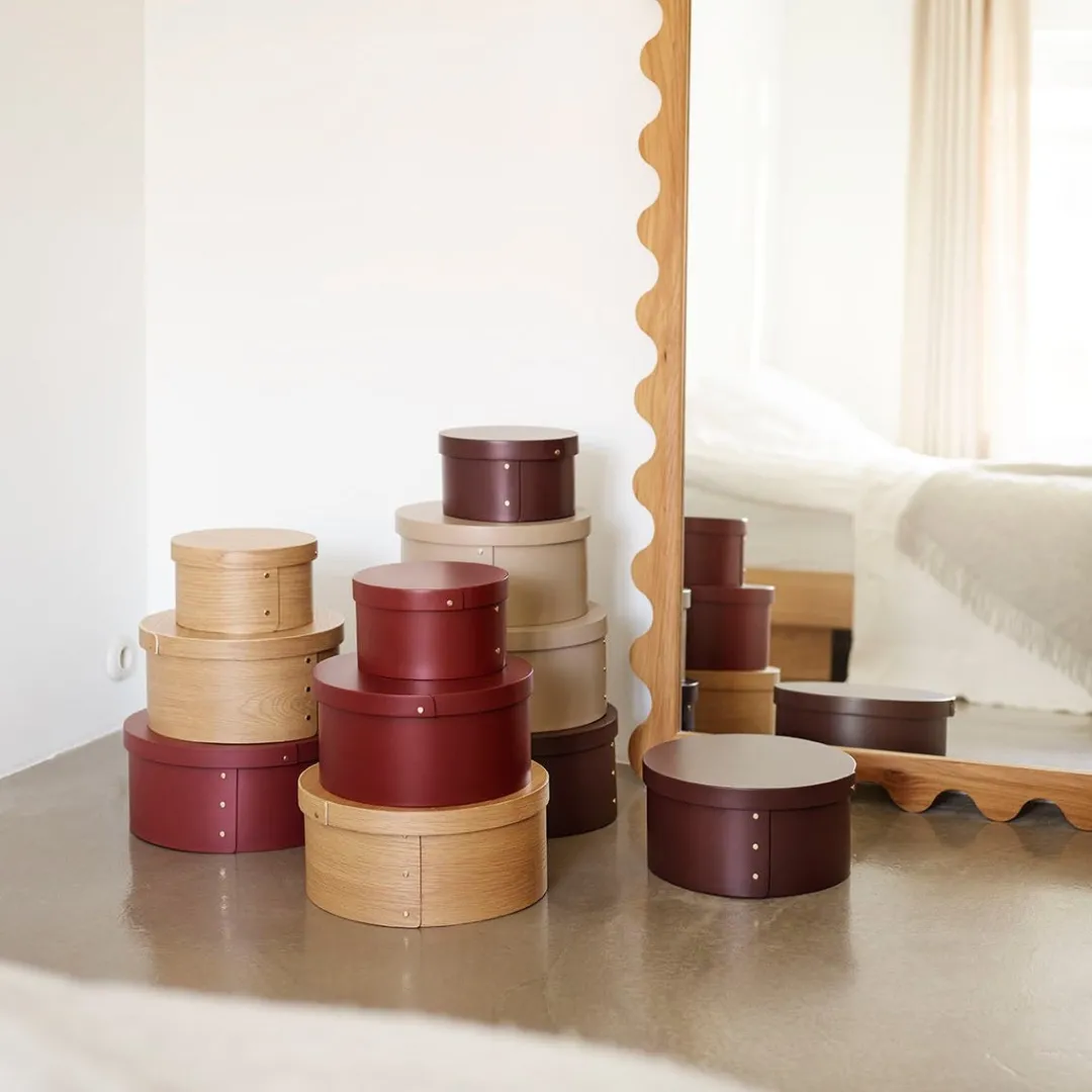 Katrine Sander X3 Drejø - Birk - Chocolate Brown - Ø22- Æsker