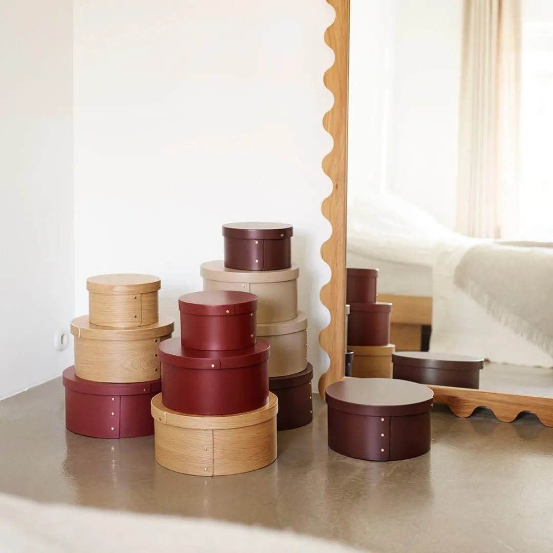 Katrine Sander X3 Drejø - Birk - Chocolate Brown - Ø42- Æsker