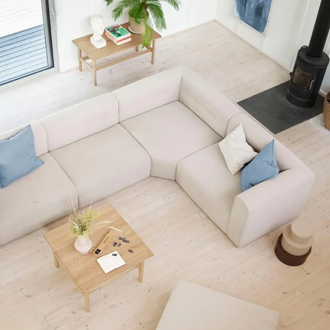 Katrine Sander X3 Drejø - Birk - Grey Beige - Ø22- Æsker